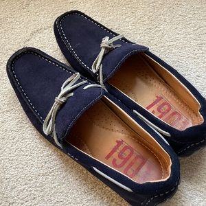Navy Suede Driving Moccasin 1901